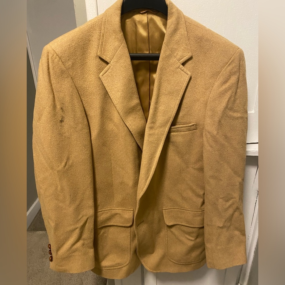 100% Camel Hair Sportcoat